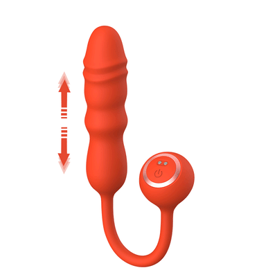 Sexeeg 10 Frequency Telescopic Vibrator Dildo Swinging Vibrator Masturbation Vaginal G-spot Massage Anal Plug
