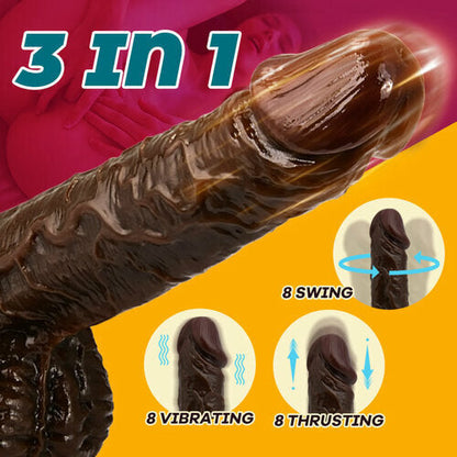 Sexeeg Simulation Penis Wireless Vibration Dildo