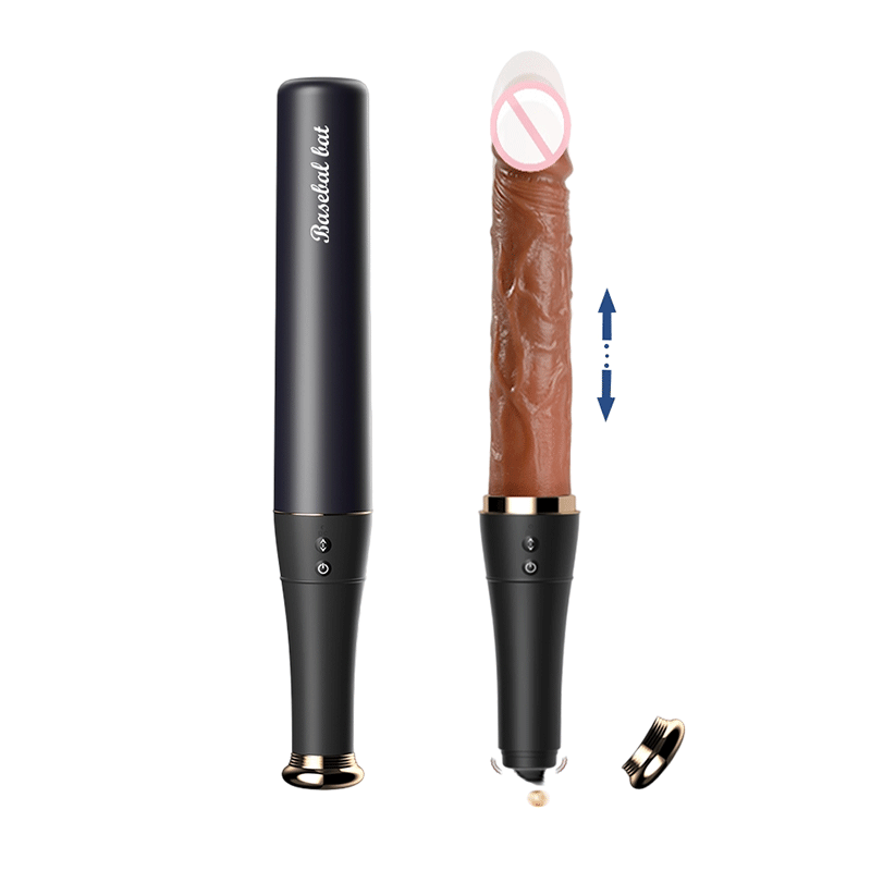 Sexeeg Baseball - Automatic Telescopic Dildo With Tongue Licking And Heating Function 