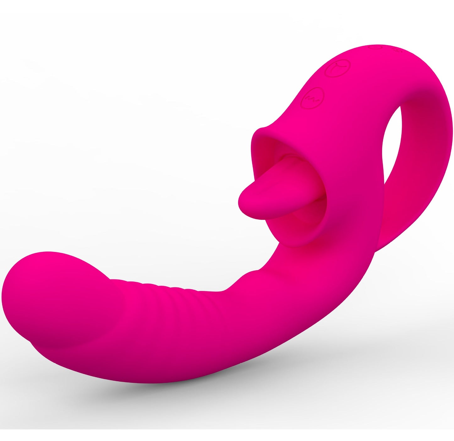 Sexeeg Ava 2-in-1 Tongue-licking Vibrator 