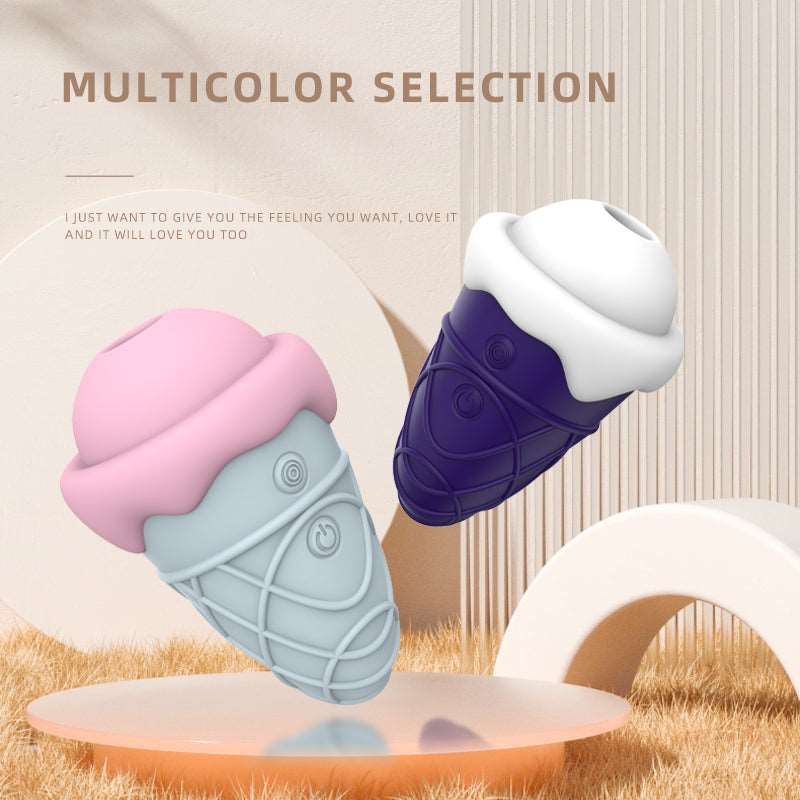 Sexeeg Cone 10-Frequency Sucking Erotic Vibrator For Women