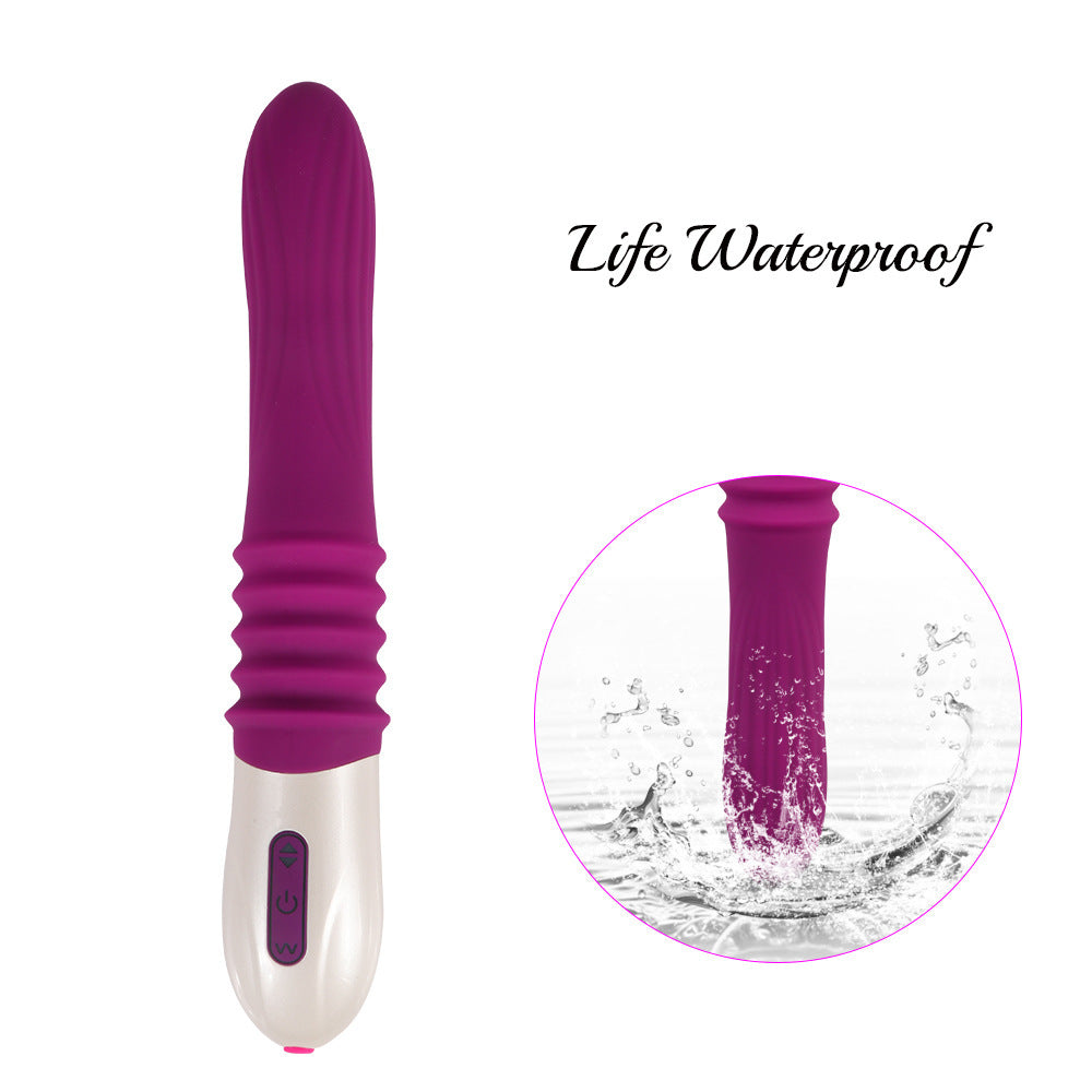Sexeeg Telescopic Thrusting Dildo — 10 Modes