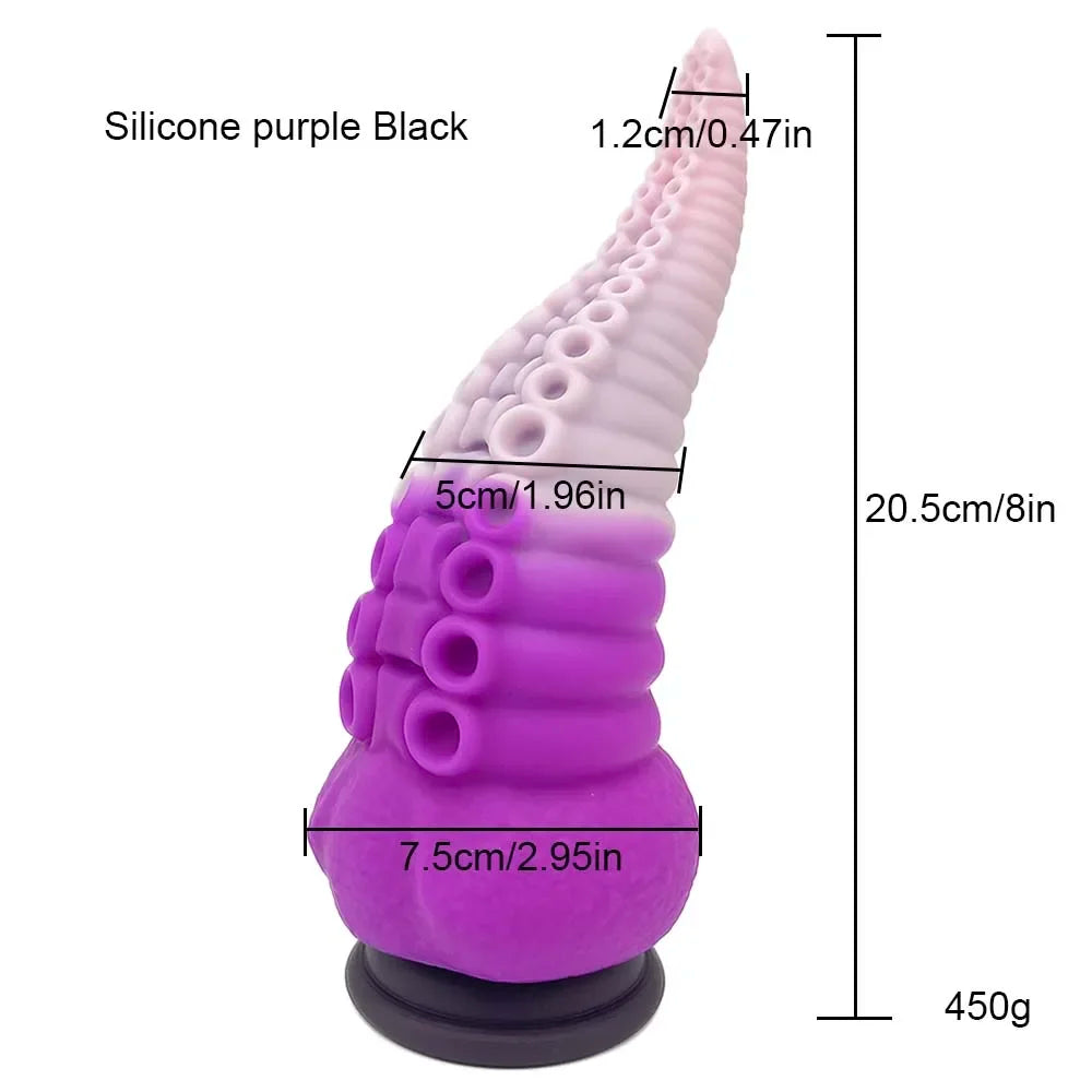 Anal Dildos for Women Plug Octopus Tentacles Silicone Dildos Sex Toys