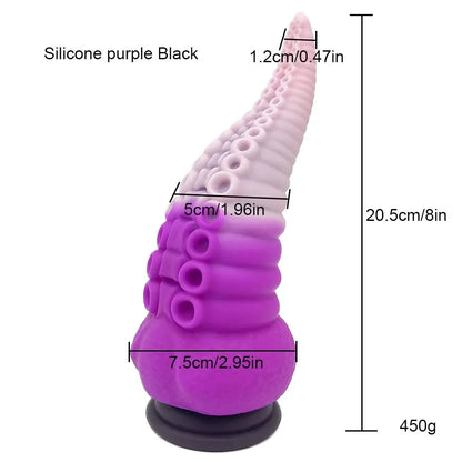 Anal Dildos for Women Plug Octopus Tentacles Silicone Dildos Sex Toys