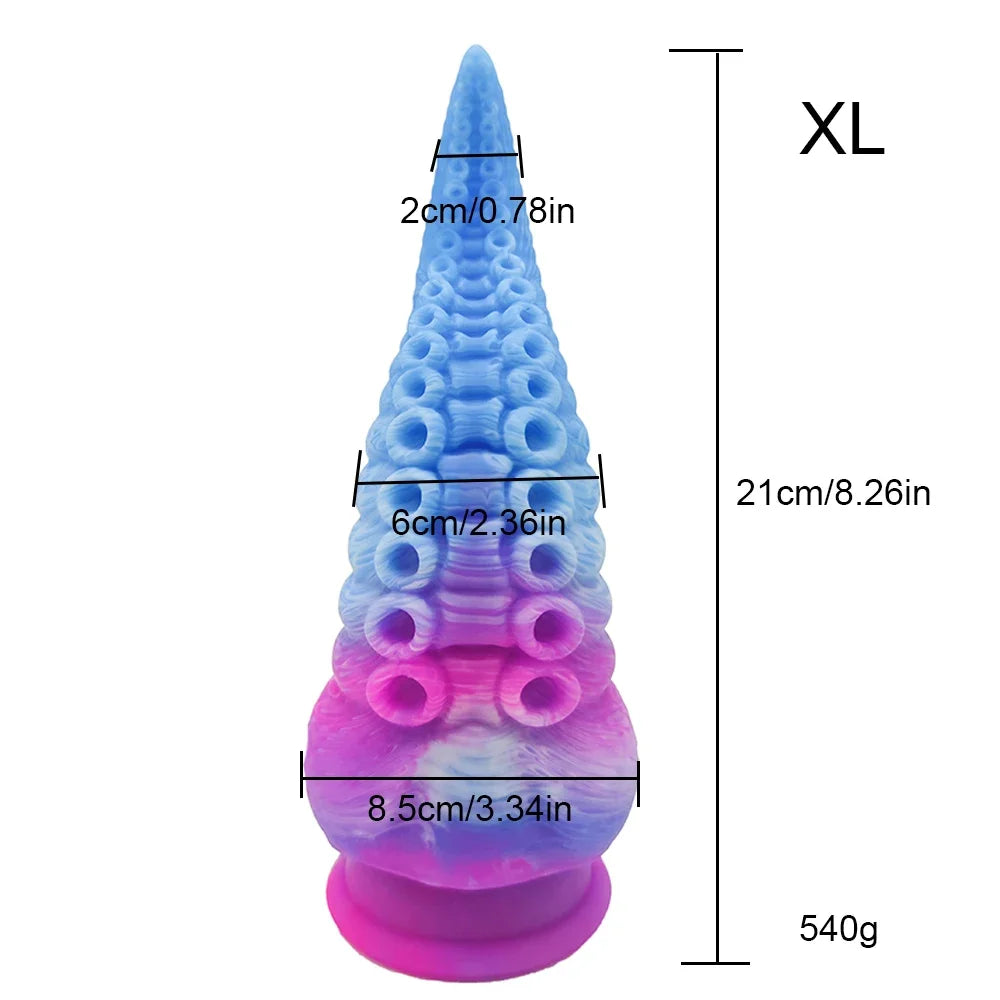 Anal Dildos for Women Plug Octopus Tentacles Silicone Dildos Sex Toys