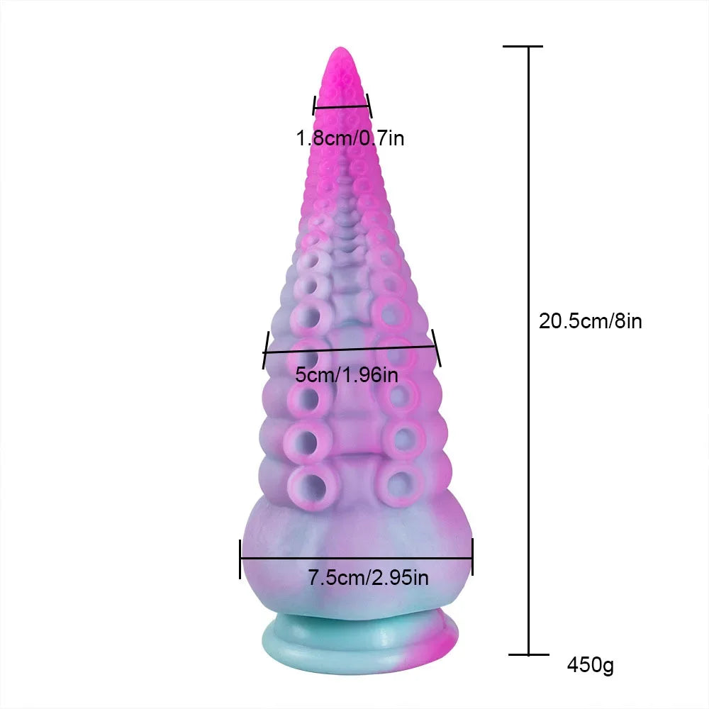 Anal Dildos for Women Plug Octopus Tentacles Silicone Dildos Sex Toys