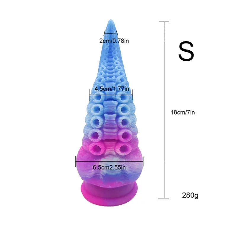 Anal Dildos for Women Plug Octopus Tentacles Silicone Dildos Sex Toys