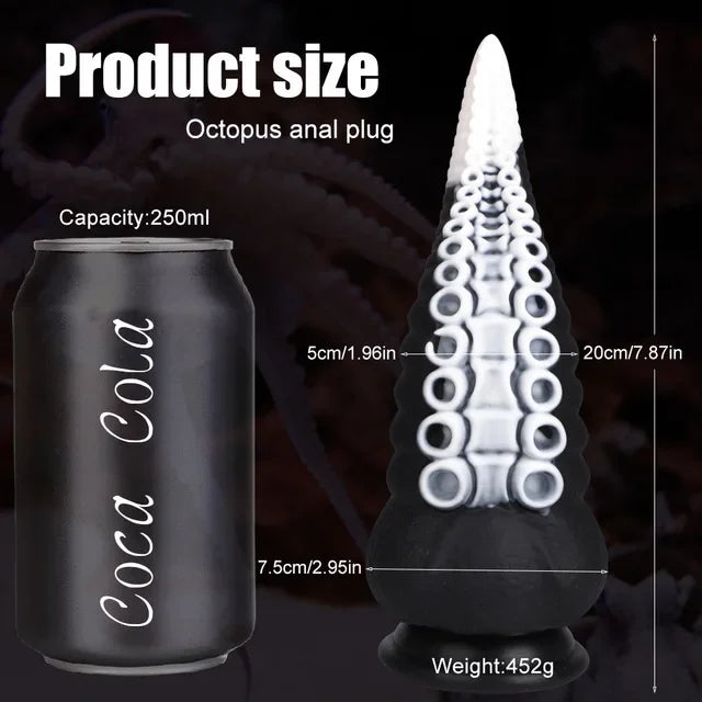 Anal Dildos for Women Plug Octopus Tentacles Silicone Dildos Sex Toys