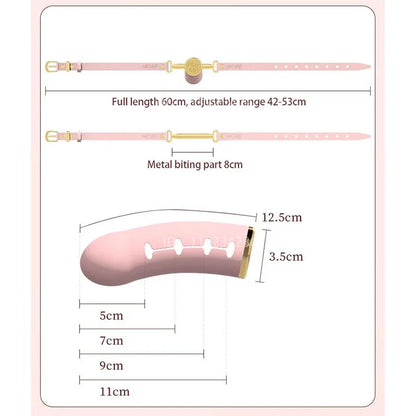 Deep Throat Mouth Ball Adjusting Mouth Plug Flirt Sex Tools