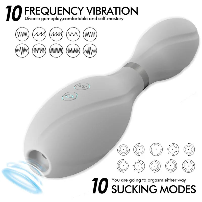 Masturbator Ejaculation Delay Anal But Butt Plug Clitoral Suction Vibrators