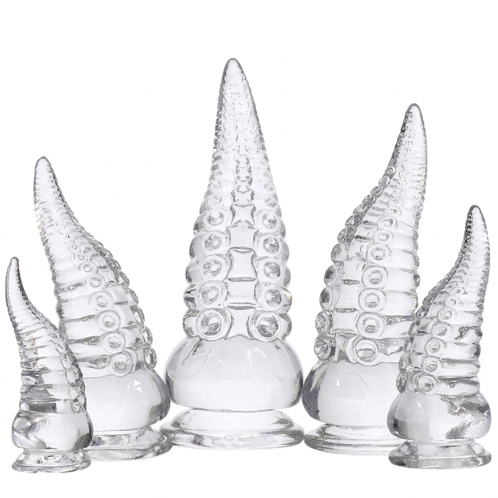 Transparent Soft Dildo Tentacles Big Anal Plug Butt Plug Adult Sex Toys