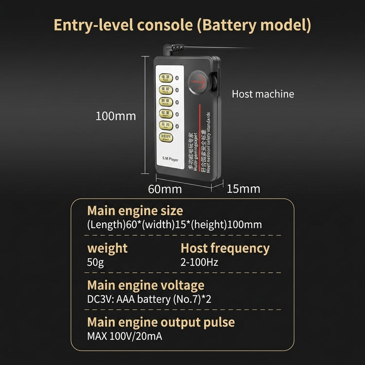 Sexeeg Metal Anal Plug — Remote & Prostate