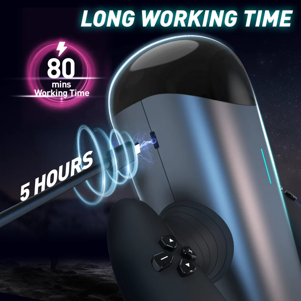 Sexeeg Gamer Stroker Sex Toy for Men 10 Speed Frequencies 10 Distance Modes 