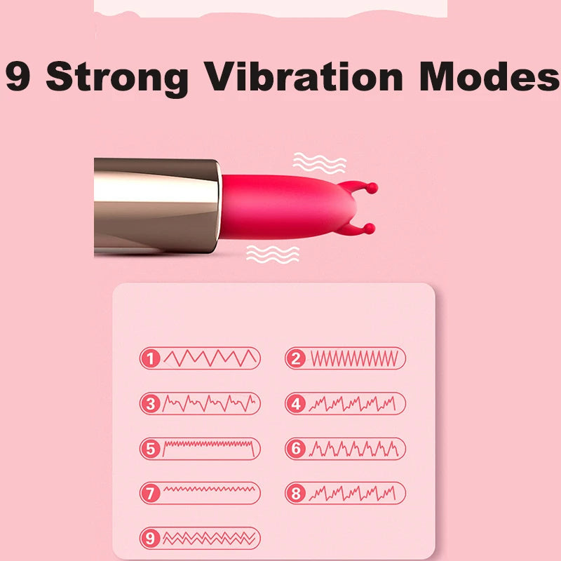 Sexeeg Mini Lipstick Vibrator Secret Bullet Masturbator Nipple Clitoris Stimulator 