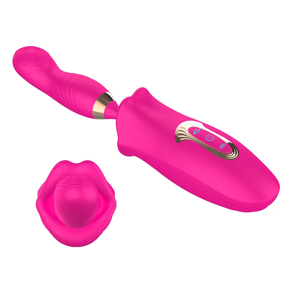 Sexeeg Rose Muncher Bite Vibrator G Spot Clitoris Stimulator Vagina Sucking Masturbator 