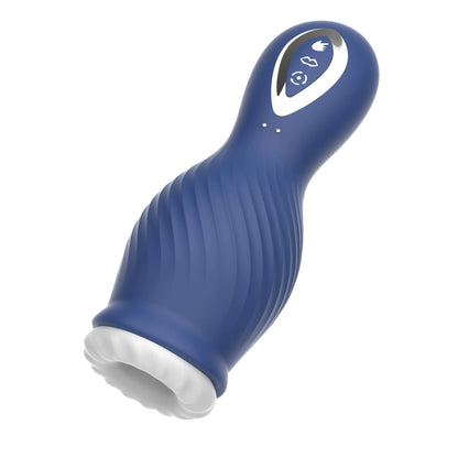 Sexeeg Dragon Suction Rotating Trainer Male Masturbators Oral Vaginal Penis Vibrator 