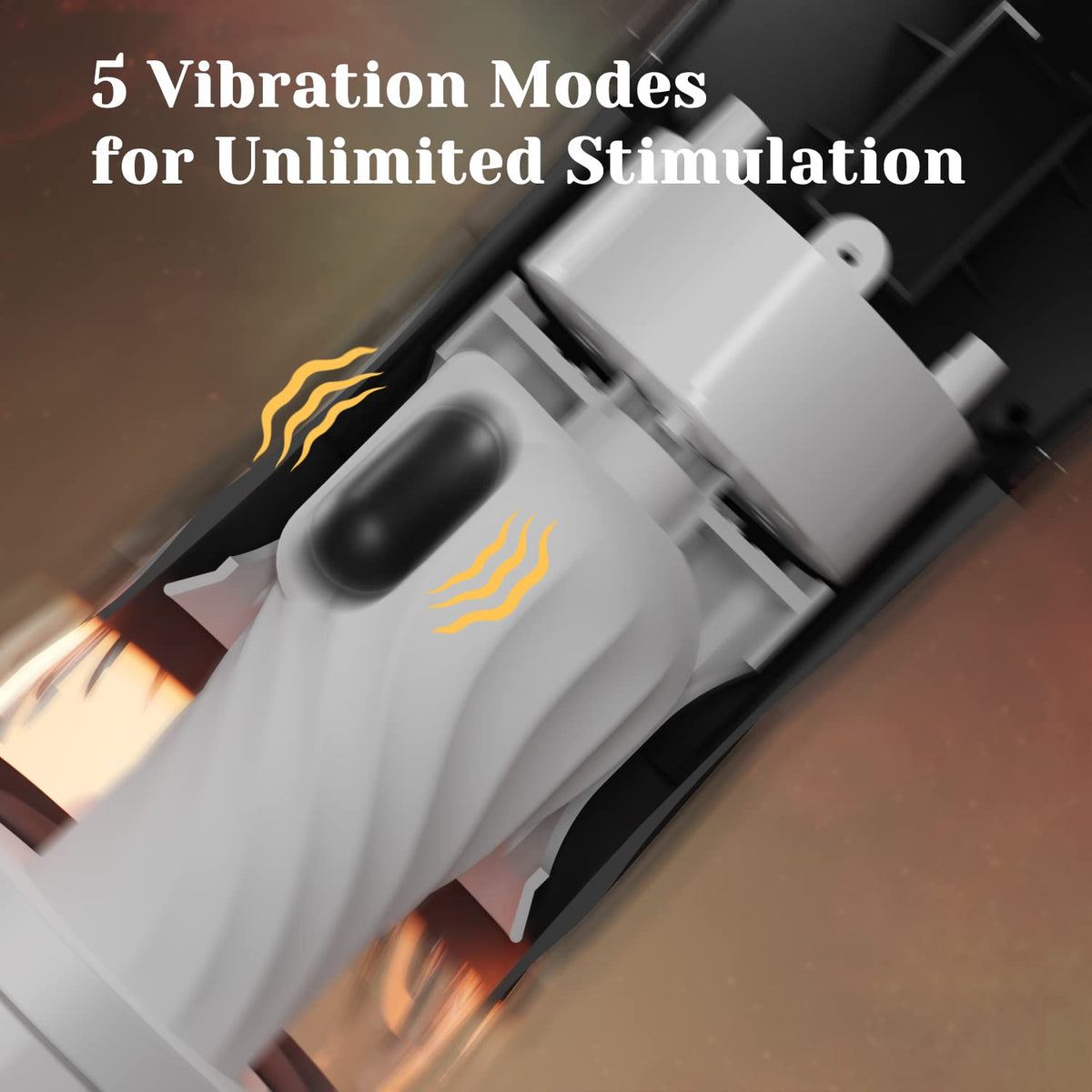 Sexeeg Rocket 3d Realistic Textured Electric Stroker With 5 Thrusting Rotating Modes 