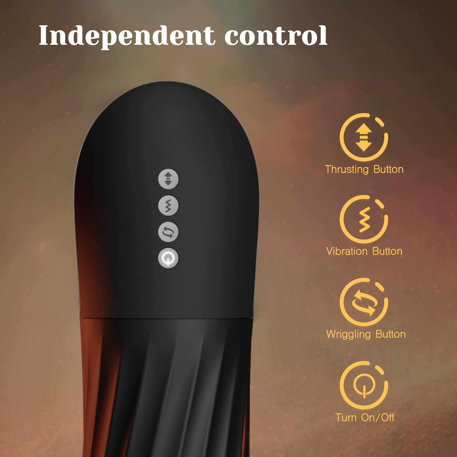 Sexeeg Rocket 3d Realistic Textured Electric Stroker With 5 Thrusting Rotating Modes 