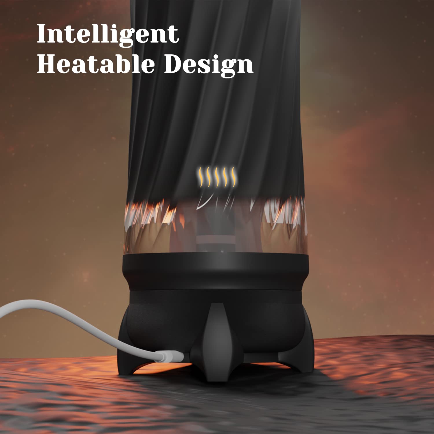 Sexeeg Rocket 3d Realistic Textured Electric Stroker With 5 Thrusting Rotating Modes 