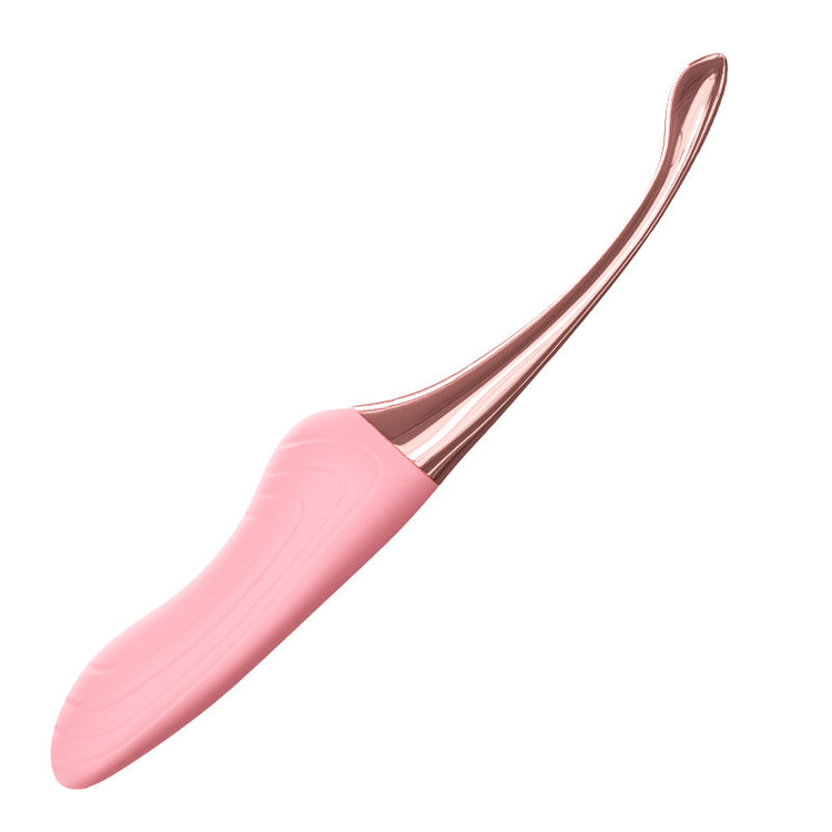 Sexeeg Curved G-Spot Vibrator — Chrome Tip & Multi-Speed