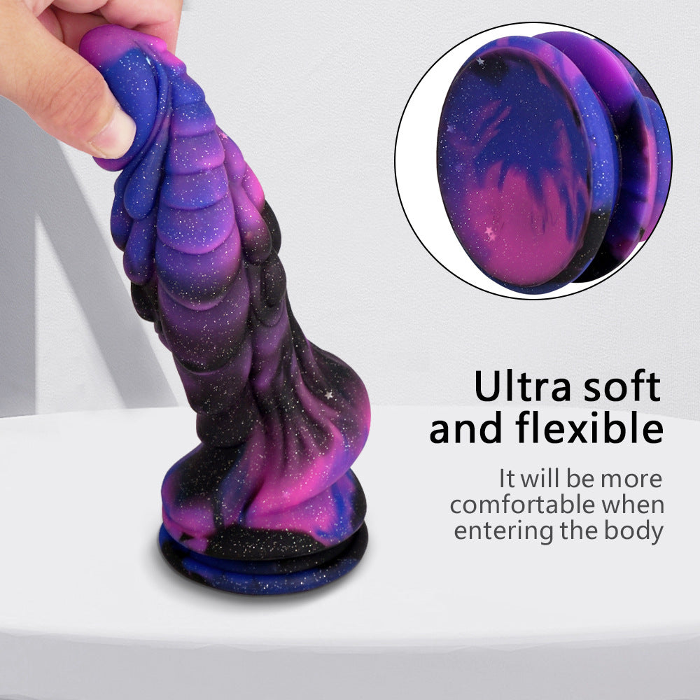 Dragon Starry Dildo for Women Big Anal Dildo Soft Monster Dildo Silicone Anal Plug