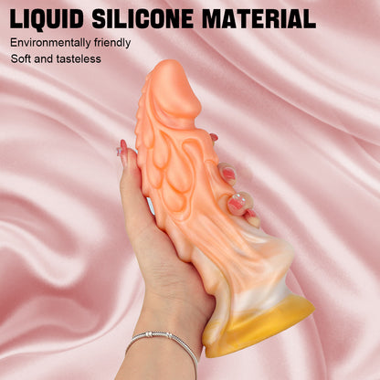 Liquid Silicone Big Dildo Simulated Butt Plug Anal Plug for Women