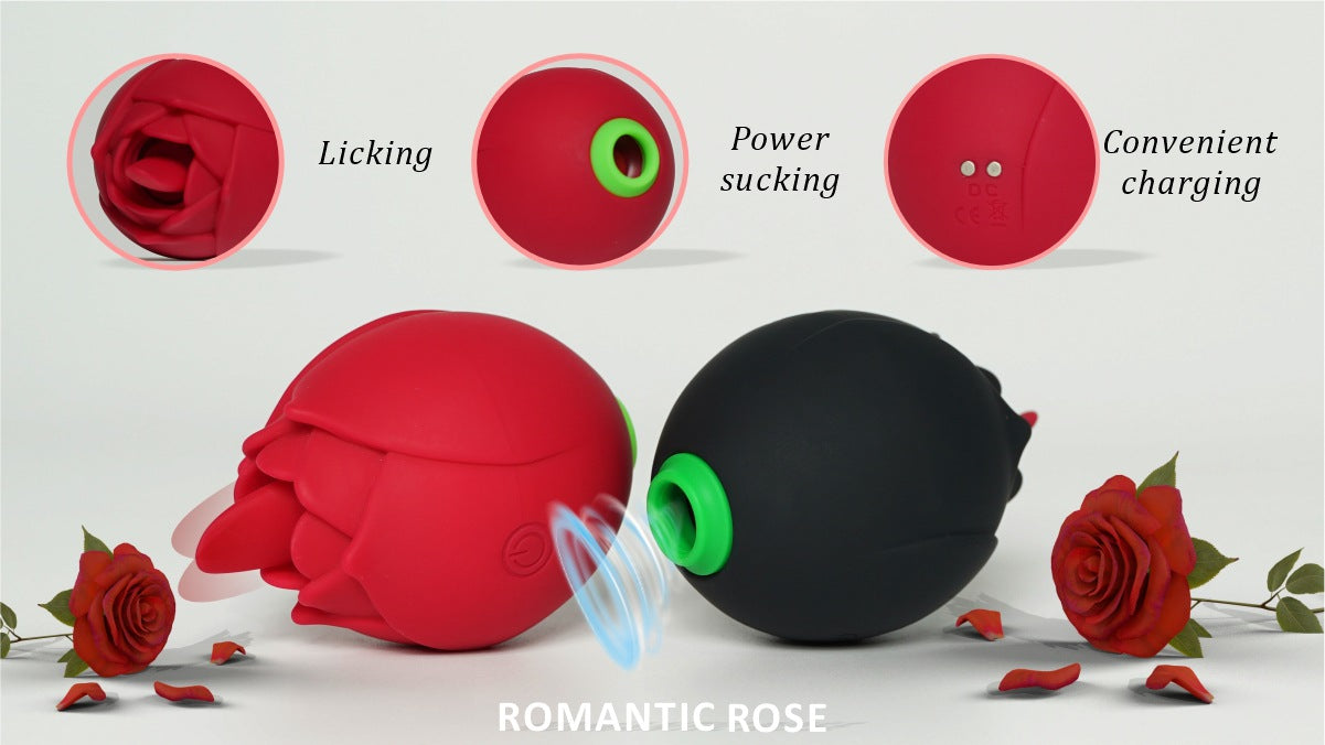 Sexeeg Rose Vibration Jump Egg Wireless Remote Control App