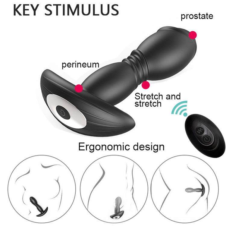 Sexeeg Remote App Control Dildo Retractable Remote Control Vibrator Strong Vibration Sex Toy Outing Wearable Toy