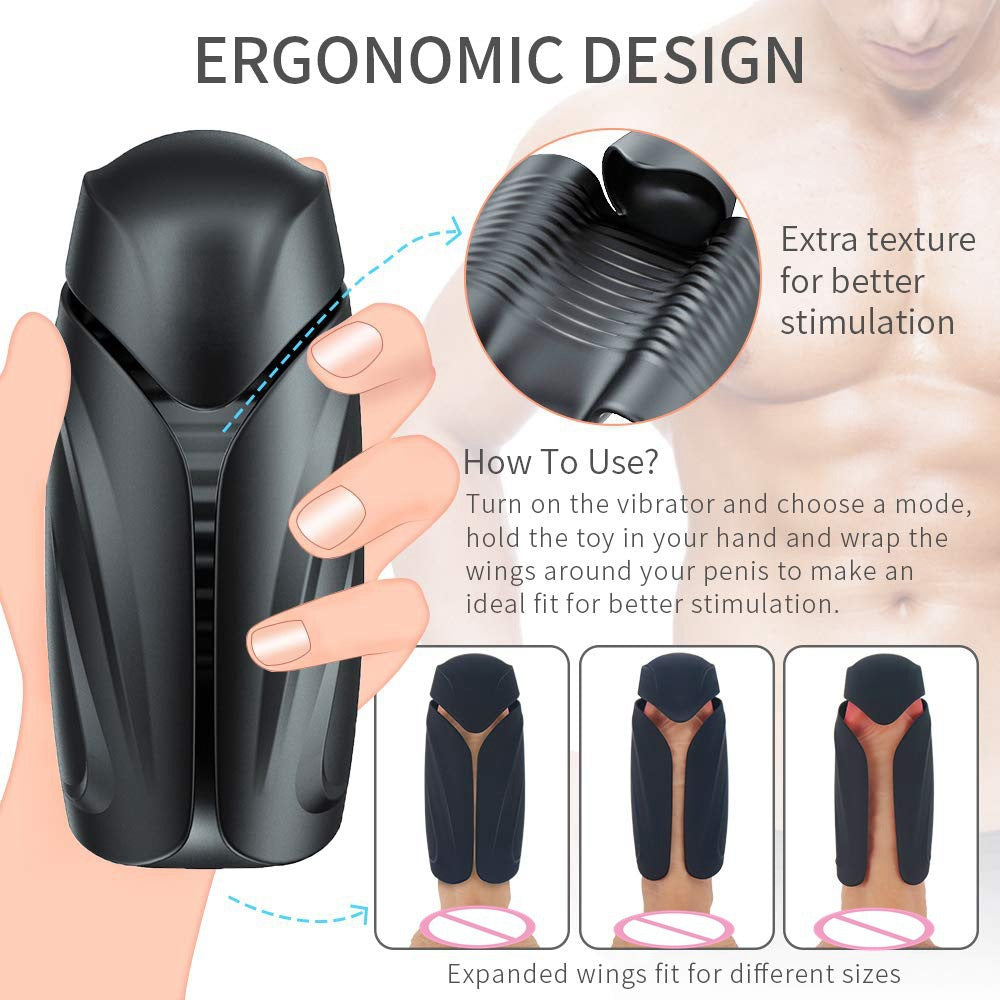 Sexeeg 10 Frequency Vibration Male Massage Flip Penis Exercise