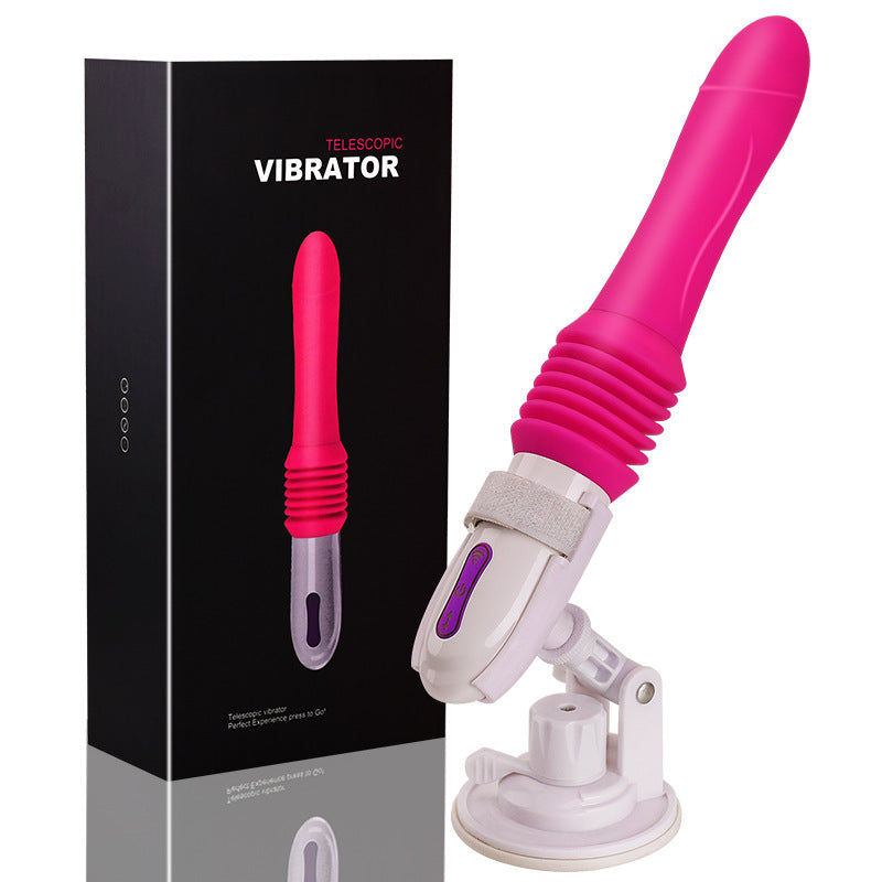 Sexeeg Telescopic Thrusting 10 Frequency Sex Dildos Machine for Female