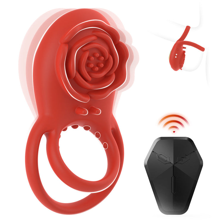 Sexeeg Rose Clitoral Stimulator Couples Sex Toys for Men Women Pleasure 