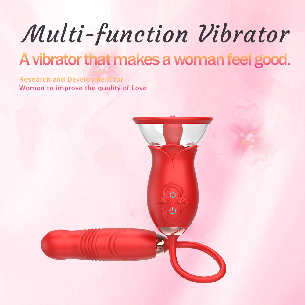 Sexeeg Vibrator Bar Multi-frequency Sucking Vibration Telescopic Vibration