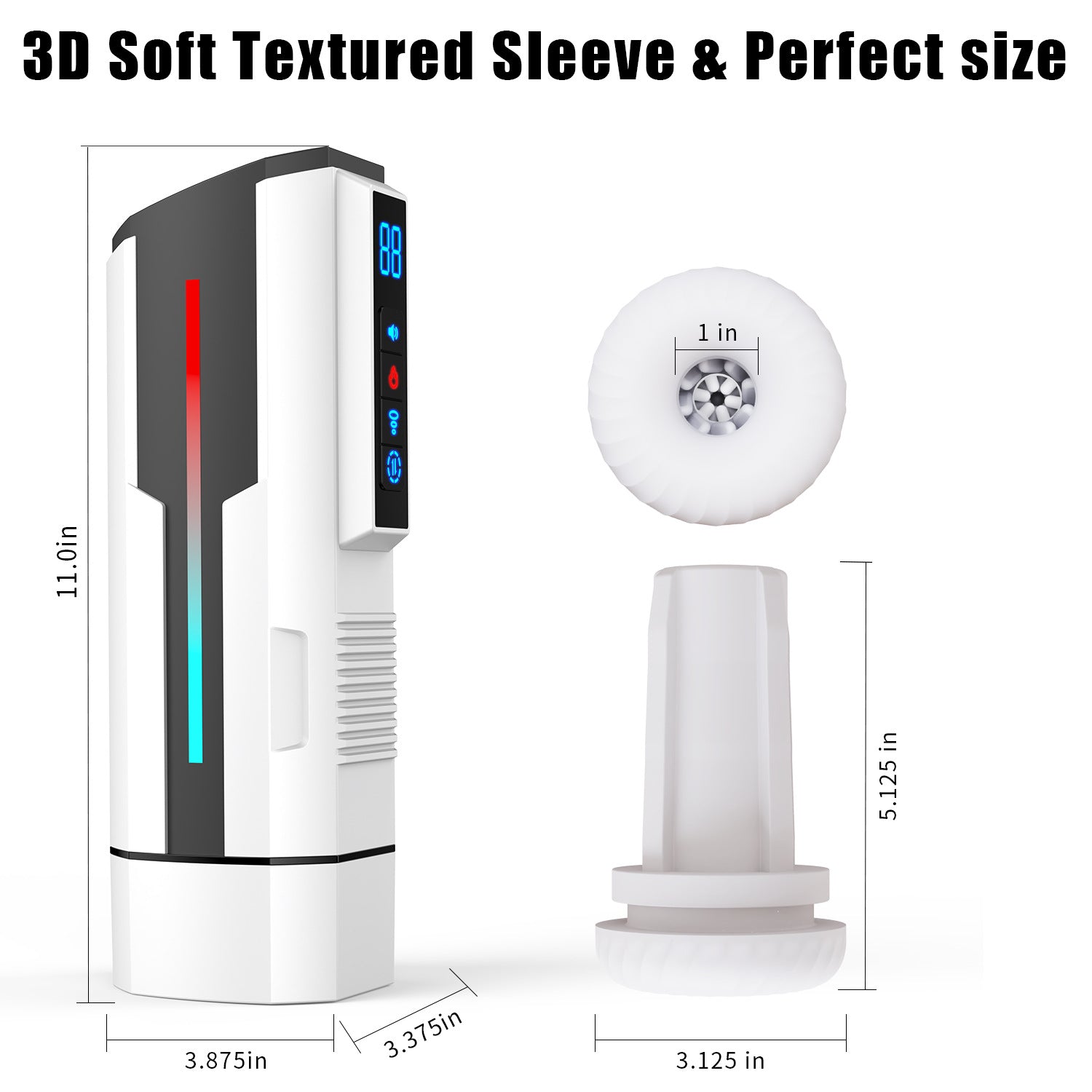 Sexeeg Ares - Automatic Telescopic Sucking Masturbation Cup