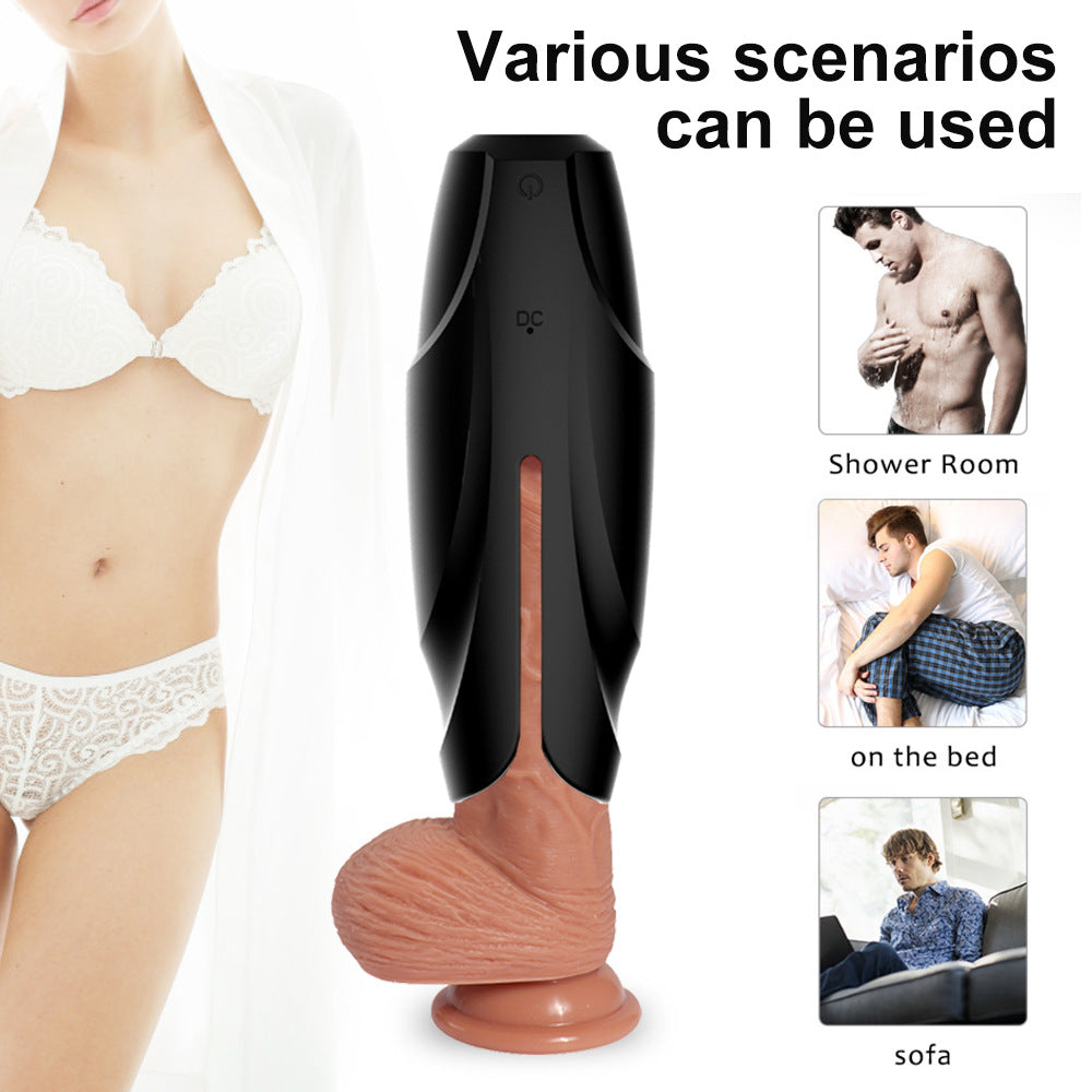 Sexeeg Rechargeable Silicone Electric Penis Exercise Mortar Masturbator