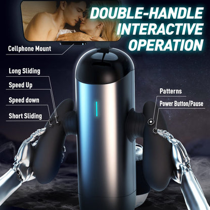 Sexeeg Gamer Stroker Sex Toy for Men 10 Speed Frequencies 10 Distance Modes 