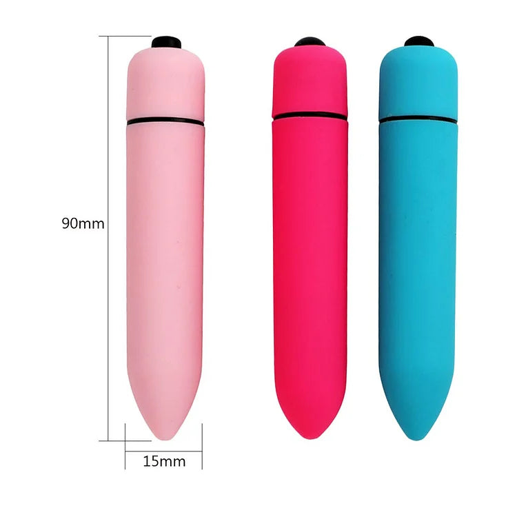 Sexeeg Fun Vibrator Mini Bullet Jump Egg Ten Frequency Vibration Tip Frosted Bullet 