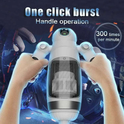 Sexeeg Bella Bot - Robot Telescopic Vibration Male Penis Stroker