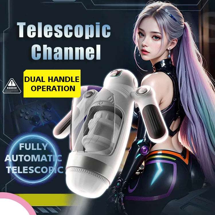 Sexeeg Bella Bot - Robot Telescopic Vibration Male Penis Stroker