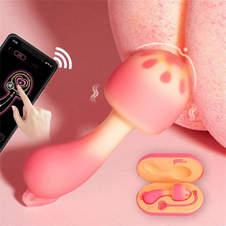 Sexeeg Sunset Mushroom Vibrator G Spot Clitoris Vibrator With Charging Warehouse 