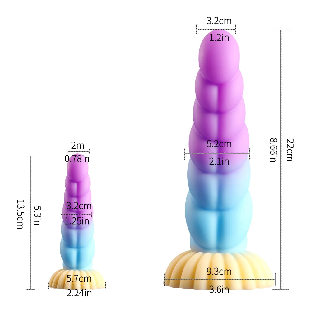 Realistic Monster Dildo for Women Prostate Massager Anal Dildo