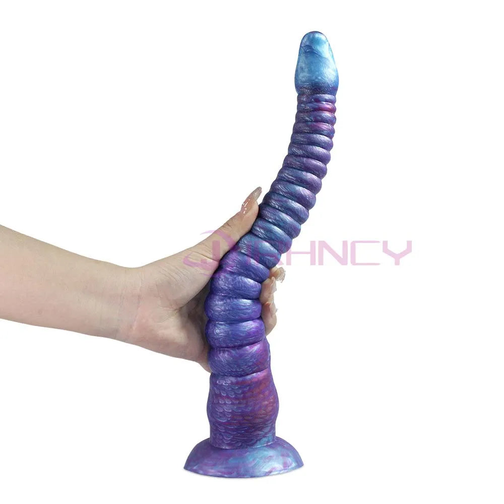 Long Anal Plug Octopus Tentacles Luminous Butt Plug Silicone Anal Sex Toys