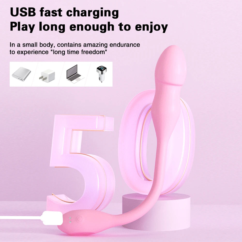 Inflatable Vibrator Wireless Remote Expansion Vibrating Egg Bullet Vaginal G Spot Clitoris Stimulator For Women
