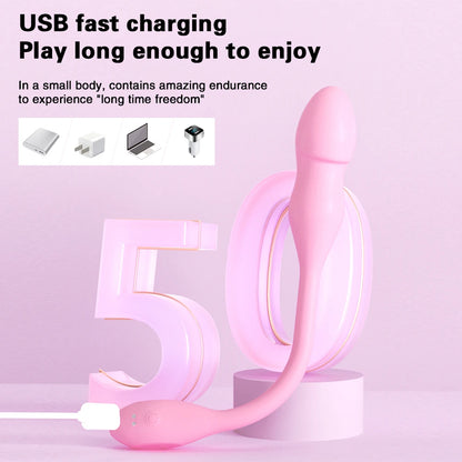 Inflatable Vibrator Wireless Remote Expansion Vibrating Egg Bullet Vaginal G Spot Clitoris Stimulator For Women