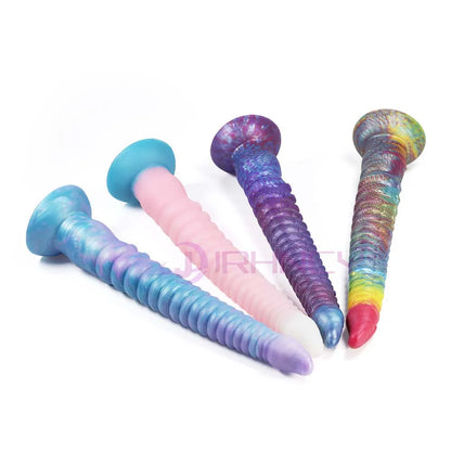 Long Anal Plug Octopus Tentacles Luminous Butt Plug Silicone Anal Sex Toys