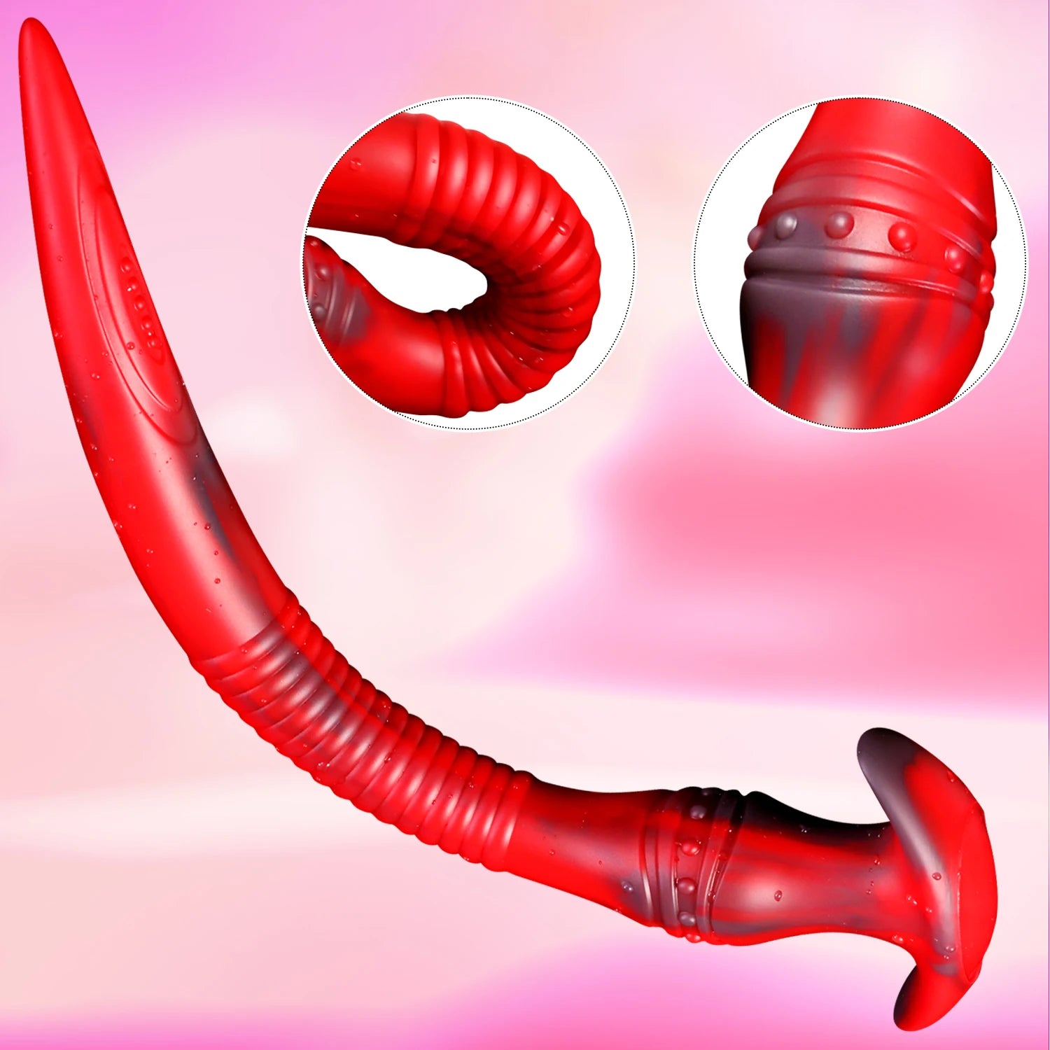 Super Long Silicone Buttplug Anal Dildo Sex Toys for Woman Man Gay