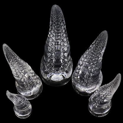 Transparent Soft Dildo Tentacles Big Anal Plug Butt Plug Adult Sex Toys