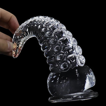 Transparent Soft Dildo Tentacles Big Anal Plug Butt Plug Adult Sex Toys