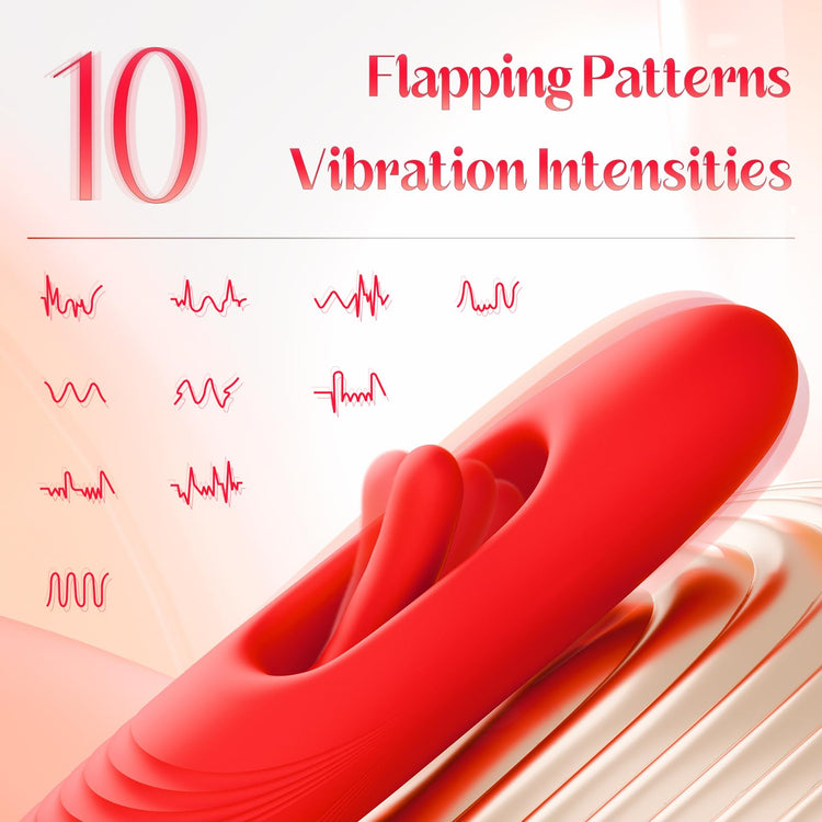 Sexeeg Rose Muncher Lip Tongue Suction Vibrator With Patting Dildo Vibrator 