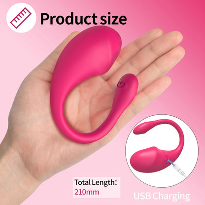 Wireless Bluetooth G-Spot Vibrator for Women APP Remote Control Wear Vibrating