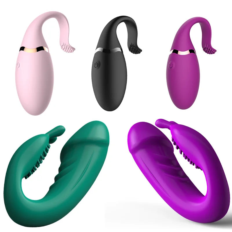 Wireless Remote Control Dildo Vibrators Female G-Spot Clitoris Stimulator Bullet Egg Adult Vibrator